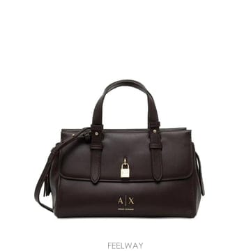 26 FW Armani Exchange 패드락 디테일 로고 프린트 토트 백 XW003055AF28605 TP