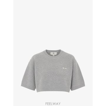 26 FW Elisabetta Franchi 울 앤 캐시미어 탑 MK11T66E2 TP458142767