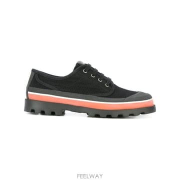 26 FW 발렌티노 가라바니 퍼포레이티드 캔버스 레이스업 스니커즈 YS0967GTS TP454663310