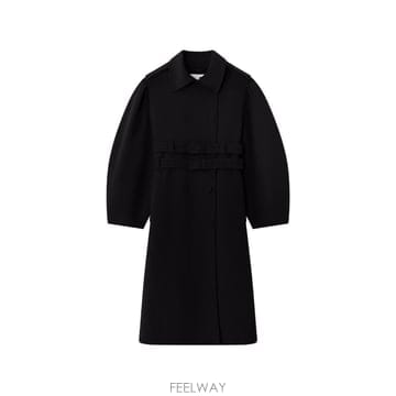 26 FW 가니 더블 페이스 울 코트 A1120001 TP458773898