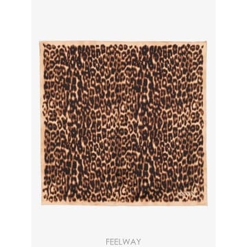 26 FW 랑방 레오파드 프린트 실크 스카프 AWSARFO11SLPH25 TP459616153
