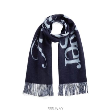 26 FW 타미힐피거 logo intarsia fringed scarf AW0AW19123 TP4596161