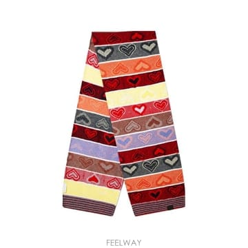 26 FW 스텔라 매카트니 heart Fair Isle scarf 6K13103S2678 TP45961582