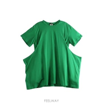 26 FW 꼼데가르송 컷아웃 티셔츠 PQT031 TP455345667