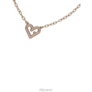 26 FW 훌라 heart pendant necklace FJ5002NTU TP459718501
