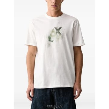 26 FW Armani Exchange 로고 프린트 코튼 티셔츠 XM003065AF10356 TP459127