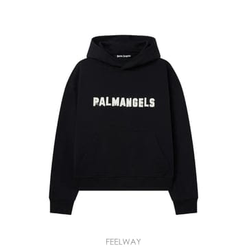 26 FW 팜앤젤스 로고 프린트 후드티 PAMBB03W26FL071003 TP459614686