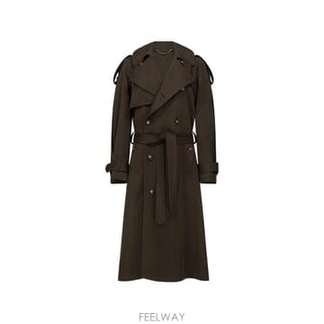 26 FW 빅토리아베컴 더블 브레스티드 벨트 트렌치코트 1426WCT007669B TP459057947