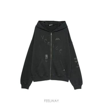 26 FW 팜앤젤스 그래픽 프린트 후드 집업 PAMBE001FL0011110 TP457600887