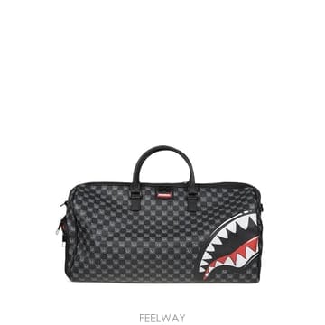 | Other Brand | 26 FW Sprayground Sharks In Paris WTF checkered holdall 910D26 FW Sprayground Sharks In Paris WTF checkered holdal