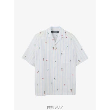 26 FW 쟈크뮈스 로마린 스트라이프 패턴 셔츠 SHM00573AW00748 TP454656658