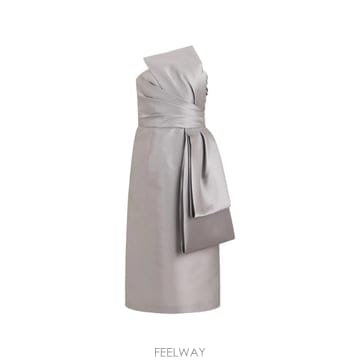 Alberta Ferretti 26 FW �˺���Ÿ�䷹Ƽ �巹���� ���� ������ �̵� �巹�� A04396625 TP45741343226 FW �˺���Ÿ�䷹Ƽ �巹���� ���� ������ �̵� �巹�� 