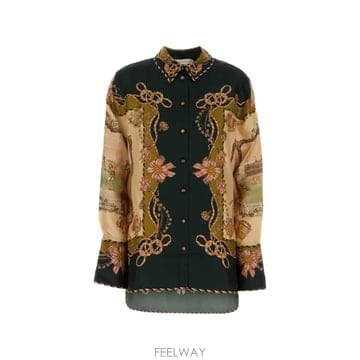 Zimmermann 26 FW ���Ӹ� Valiant twill shirt 0901TF261 TP45971581126 FW ���Ӹ� Valiant twill shirt 0901TF261 TP459715811