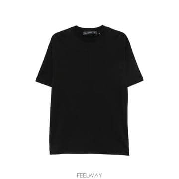 26 FW 칼라거펠트 logo detail round neck T shirt 755146564226 TP45