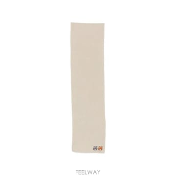 26 FW 메종 키츠네 더블 폭스 헤드 패치 스카프 MRUAT04WB0060 TP459440614