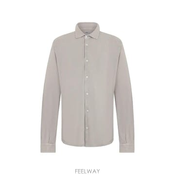 26 FW Fedeli 버튼 업 긴소매 셔츠 4UEF0101 TP456423603