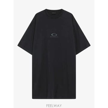 26 FW 발렌시아가 루프 스포츠 반소매 티셔츠 850345TVVK2 TP458138238
