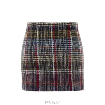 Missoni 26 FW �̽�� pure wool mini skirt with check motif DS26WH09BC0026 FW �̽�� pure wool mini skirt with check motif DS2