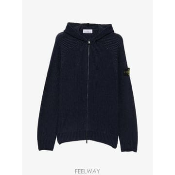 26 FW 스톤아일랜드 컴퍼스 패치 골지 니트 후드티 L2S155100067S0N21 TP458849837