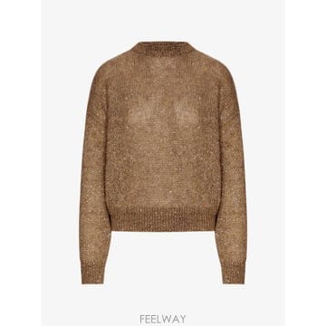 26 FW 브루넬로 쿠치넬리 시퀸 장식 니트 스웨터 MMS579700C9918 TP458906515