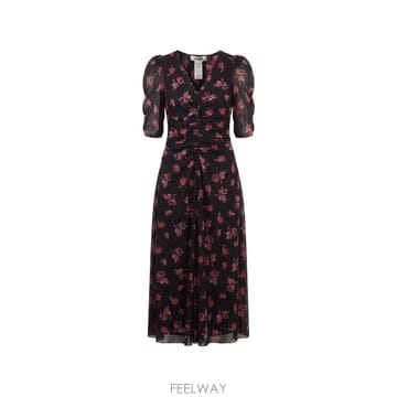 Diane Von furstenberg 26 FW ���̾غ��۽��ٹ��� �ڷ� �÷η� ����Ʈ �ָ� �̵� �巹�� D886AIRISBMESH TP45936226 FW ���̾غ��۽��ٹ��� �ڷ� �÷η� ����Ʈ �ָ� �̵� 