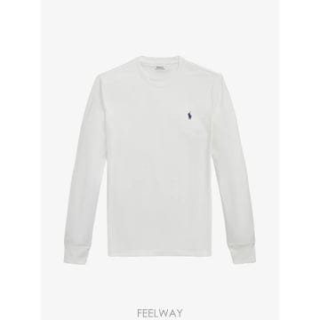 26 FW 폴로 랄프로렌 로고 자수 긴소매 티셔츠 710671468502 TP457440232