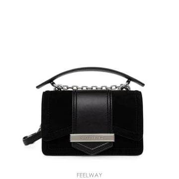 26 FW 칼라거펠트 스웨이드 미니 크로스 백 A4W302761AV TP456414988