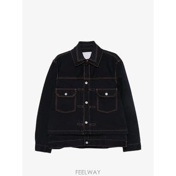 26 FW 사카이 레이어드 디자인 데님 재킷 2604045M TP457435134