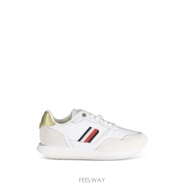 26 FW 타미힐피거 스웨이드 패널 레더 스니커즈 FW0FW05557 TP459740628