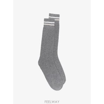 26 FW 일레븐티 스트라이프 골지 양말 N77CLZN02TES0N005 TP456412187