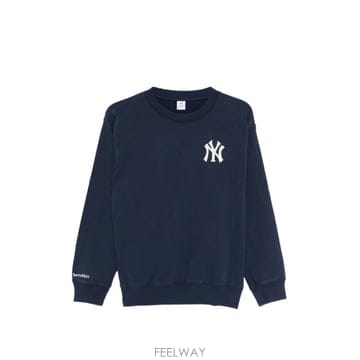 26 FW 스포티앤리치 이브 로고 자수 스웨트셔츠 ST071610300BL106 TP458416791