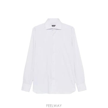 26 FW 제냐 스프레드 칼라 버튼다운 셔츠 401352A49MS0BA TP457432810