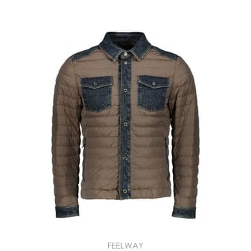 26 FW 무레르 데님 패널 퀼팅 재킷 CRESPI104SL TP457430853