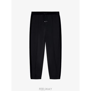 26 FW Armani Exchange 벨벳 트리밍 드로스트링 트랙팬츠 XM002924AF19936 TP45