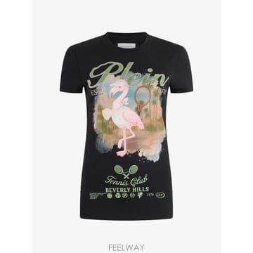26 FW 필립플레인 테니스 클럽 퓨어 핏 티셔츠 PAFCWTK3955PJY002N TP454117642