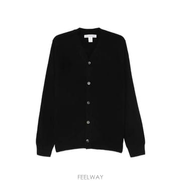 26 FW 꼼데가르송 옴므 V넥 버튼 업 가디건 FZN105 TP458645012