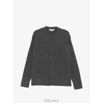 26 FW 메종 키츠네 폭스 헤드 골지 니트 가디건 PM00508KT1149 TP458644999