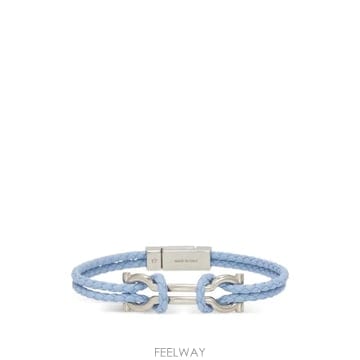 26 FW 페라가모 더블 간치니 브레이슬릿 18cm 796085 TP457805039