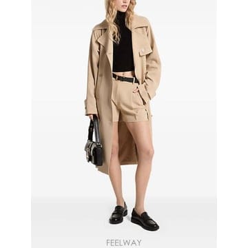 26 FW Michael Michael Kors 벨트 트렌치코트 MT420EXENX TP459739496