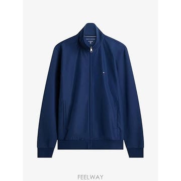 26 FW 타미힐피거 에센셜 로고 자수 집업 스웨트셔츠 MW0MW41758 TP455941784