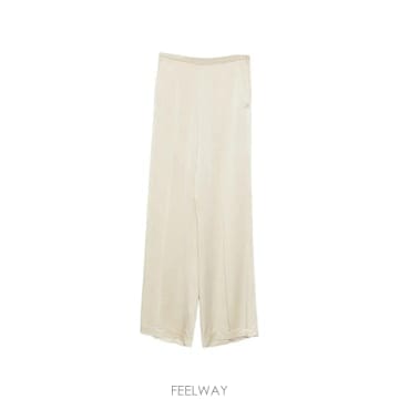 26 FW Forte Forte 새틴 팔라초 팬츠 15062BISMYPANTS TP456770268