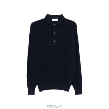 26 FW 라르디니 골지 니트 긴소매 폴로 셔츠 PALPML67PA66017 TP459690153