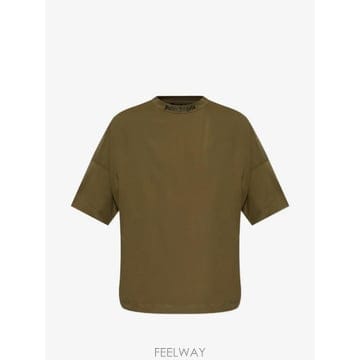 26 FW 팜앤젤스 로고 프린트 드롭 숄더 티셔츠 PAMAA005JR0025410 TP459739068