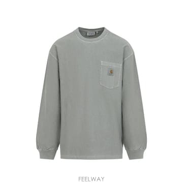26 FW 칼하트 루즈 긴소매 포켓 티셔츠 I036862 TP455149500