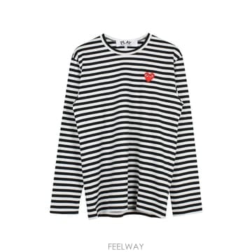 26 FW 꼼데가르송 스트라이프 티셔츠 AXT164051 TP459738953