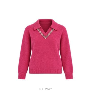 PINKO 26 FW PINKO crystal embellished sweater 107270A3GH TP459689726 FW PINKO crystal embellished sweater 107270A3GH TP4