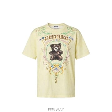 26 FW 모스키노 Gaucho Teddy T shirt 07015441 TP459712036