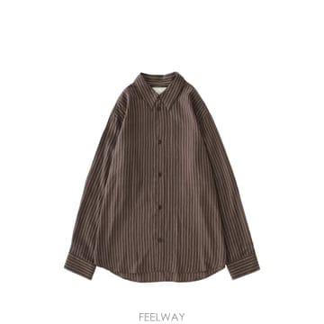 26 FW 스튜디오니콜슨 뷰 스트라이프 셔츠 VIEWSNM1126 TP456766976