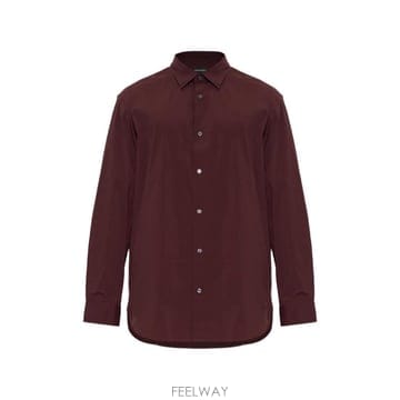 26 FW 아르마니 스트레치 패브릭 레귤러 핏 셔츠 EM006690AF27876 TP458233526