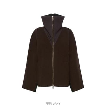 26 FW 스포트막스 하이 넥 패널 코트 2622086013600 TP458510222
